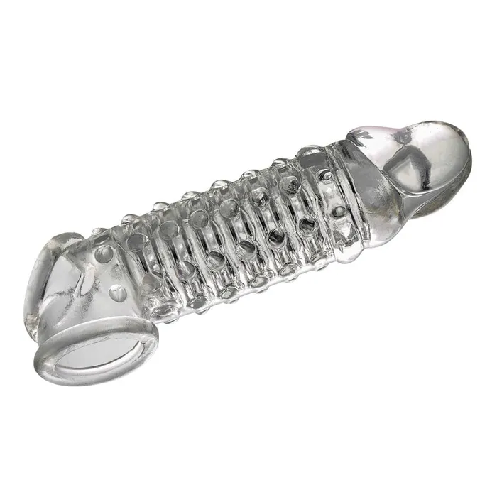 Icon Brands Dildos The 9s Toppers Open Ended Extender Clear