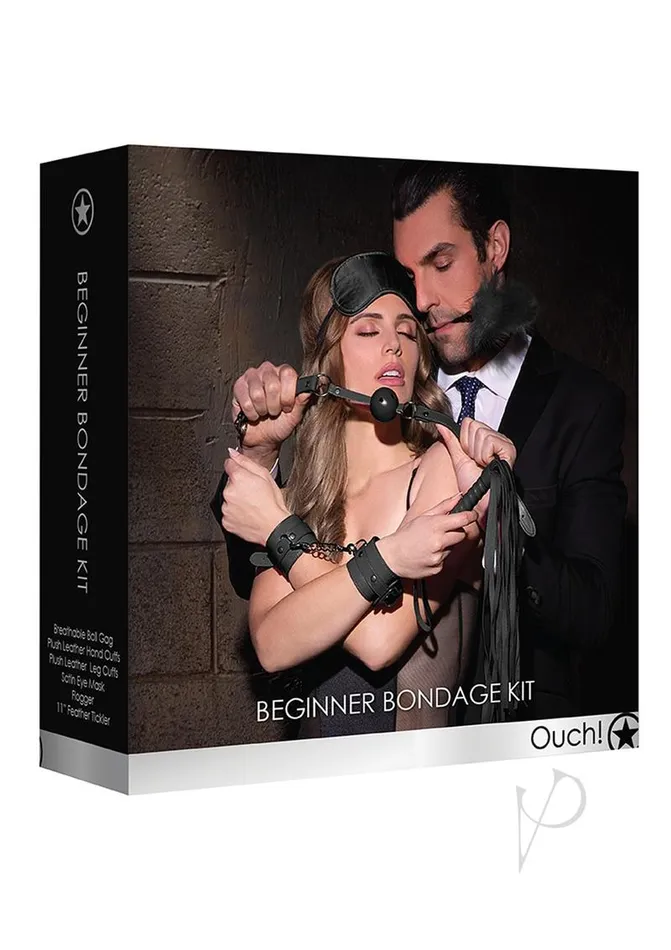 Couples Ouch Kits Beginners Bondage Black Ouch
