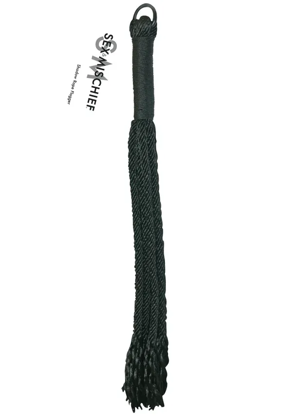 Sportsheets Vibrators Sportsheets Shadow Rope Flogger