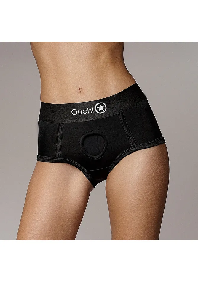 Vibrating Strapon Brief Shots Female Sex Toys
