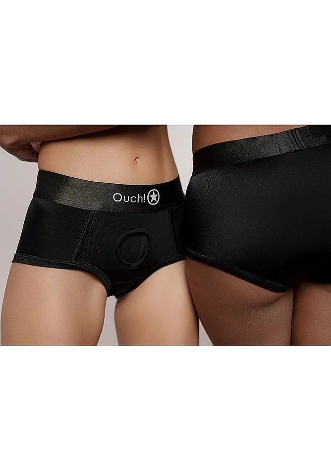 Vibrating Strapon Brief Shots Female Sex Toys