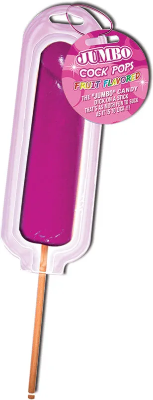 Dildos Hott Products Jumbo Cock Pops Fruit Flavored Cherry