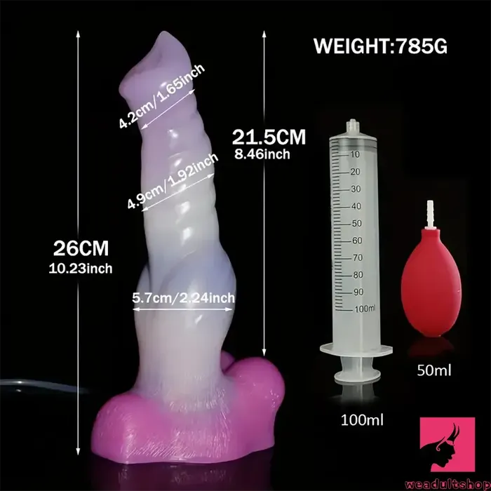 1023in Fantasy Animal Dog Cock Knot Ejaculating Big Dildo For Women Weadultshop Dildos