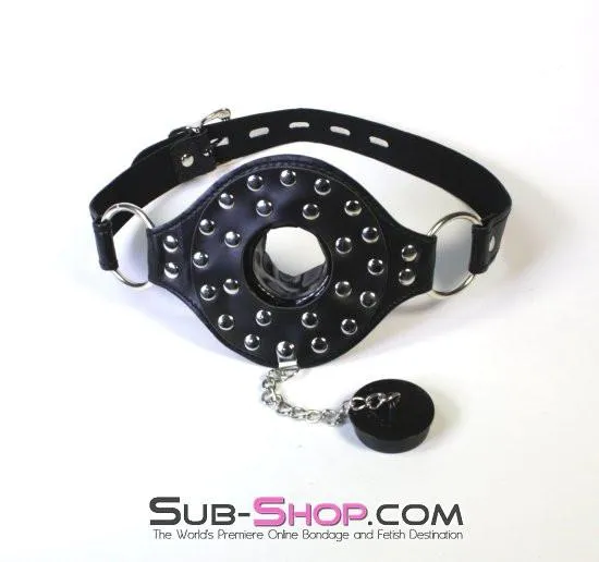 2536LT Plugher Locking Tube Plug Open Mouth Gag Idea Anal