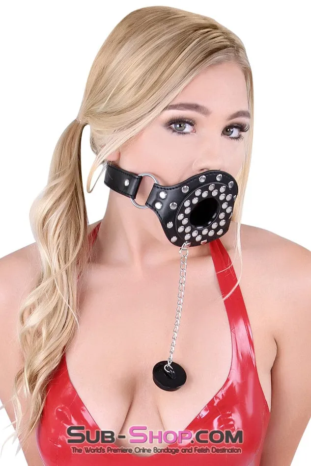 2536LT Plugher Locking Tube Plug Open Mouth Gag Idea Anal