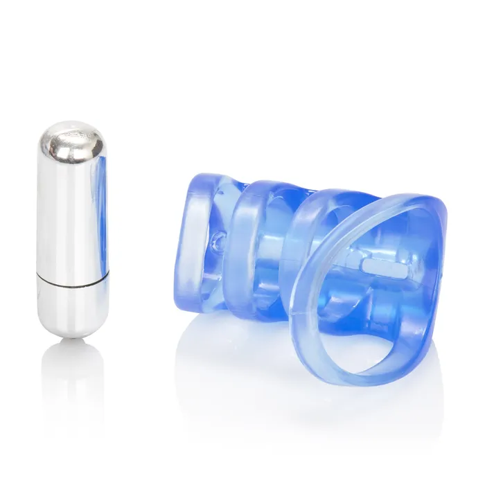 CalExotics Couples Pleasure Cage Blue Vibrators CalExotics Couples Pleasure Cage Blue Vibrators