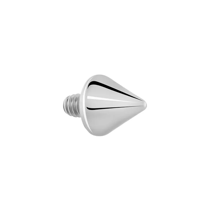 14g 12g Internally Threaded Steel Cone Price Per 1 Painful Pleasures Male Sex Toys