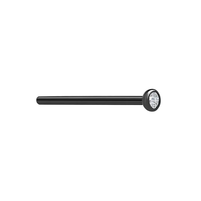 Anal Tilum Tilum 18g Fishtail PVD Black Titanium w Martini BezelSet Jewel Price Per 1 Anal Tilum Tilum 18g Fishtail PVD Black Titanium w Martini BezelSet Jewel Price Per 1