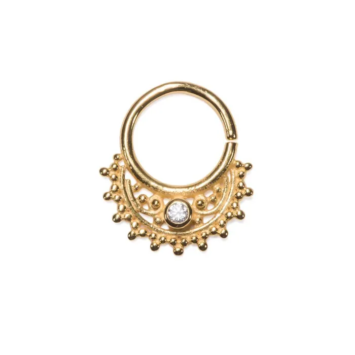 Elementals Organics Male Sex Toys 18g Gold Plated Tribal Bib Bendable Septum Ring Elementals Organics Male Sex Toys 18g Gold Plated Tribal Bib Bendable Septum Ring