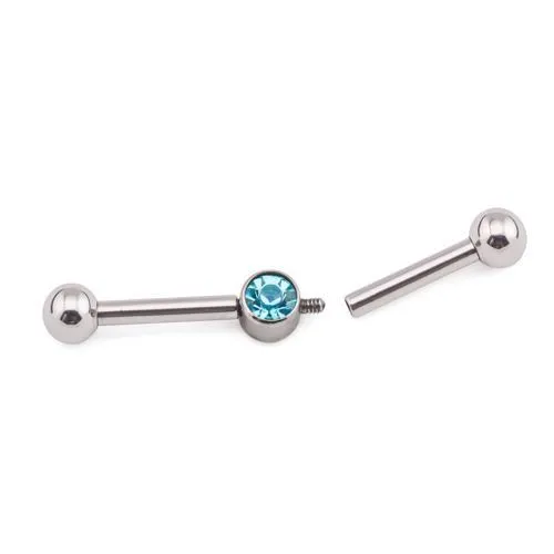 Female Sex Toys Tilum Tilum 4mm Titanium BezelSet Jewel Disc with 2 Internal 12mm Threaded Posts Price Per 1