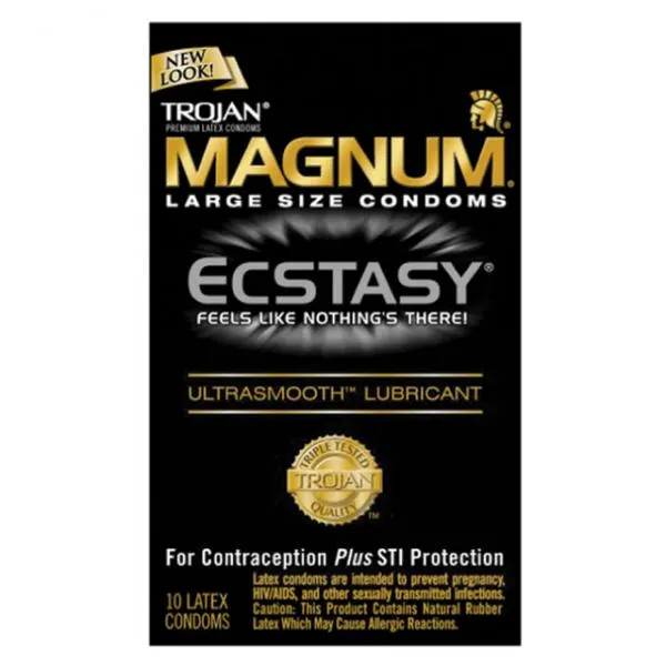 Paradise Marketing Lubricants Trojan Ecstasy Magnum Condoms With Ultrasmooth Lubricant Paradise Marketing Lubricants Trojan Ecstasy Magnum Condoms With Ultrasmooth Lubricant