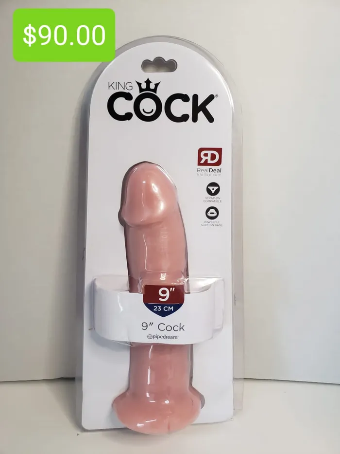 Pleasher Spot Dildos King Cock 9 inch Cock