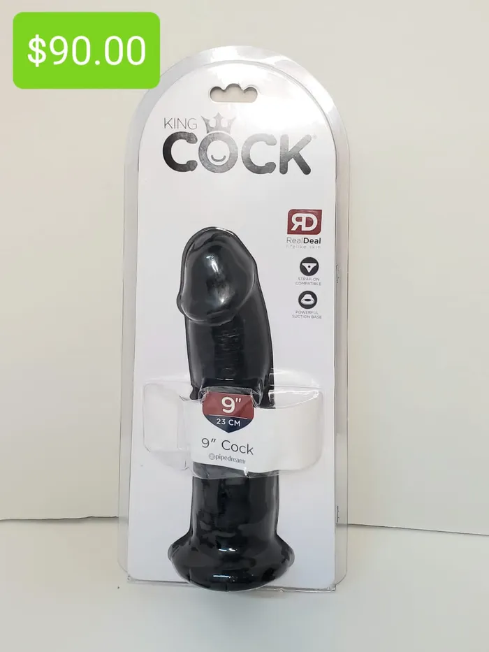 Pleasher Spot Dildos King Cock 9 inch Cock