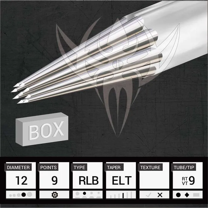 Precision Needles Female Sex Toys 12 Standard Round Liner Precision Needles Box of 50 Premade Sterilized Tattoo Needles