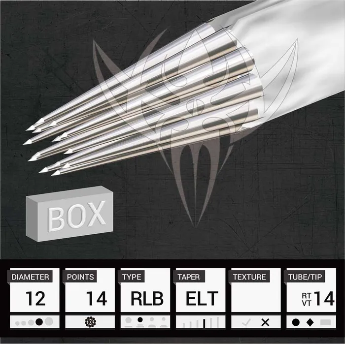 Precision Needles Female Sex Toys 12 Standard Round Liner Precision Needles Box of 50 Premade Sterilized Tattoo Needles