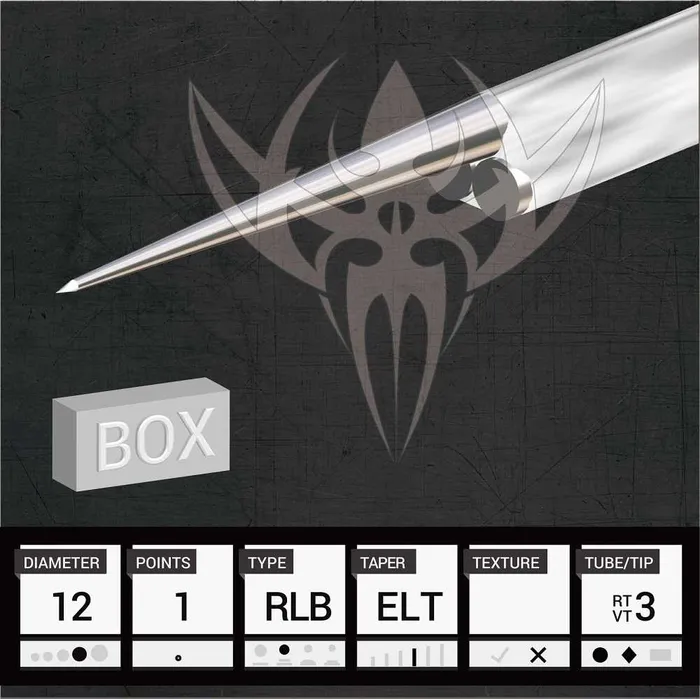 Precision Needles Female Sex Toys 12 Standard Round Liner Precision Needles Box of 50 Premade Sterilized Tattoo Needles