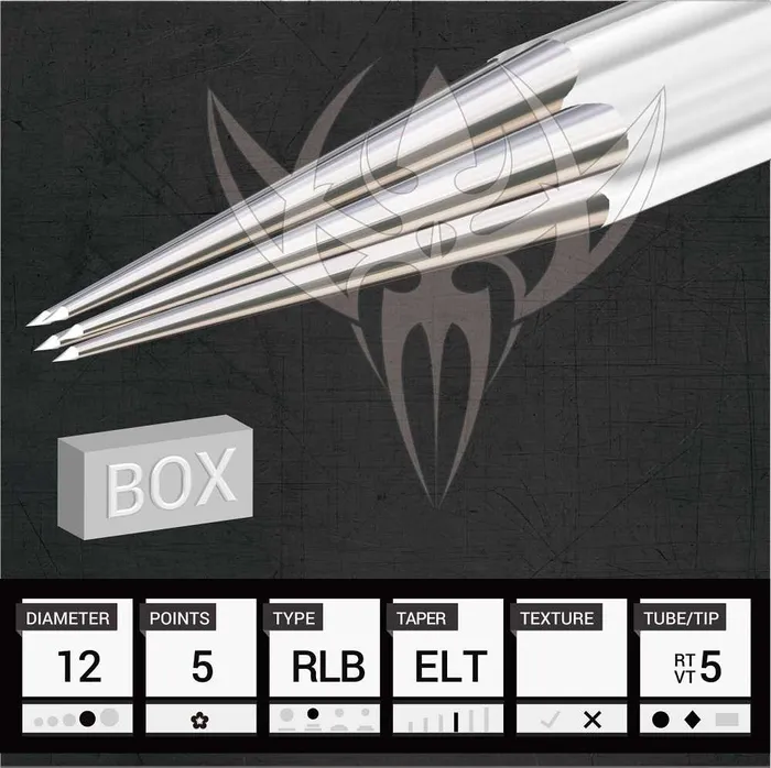 Precision Needles Female Sex Toys 12 Standard Round Liner Precision Needles Box of 50 Premade Sterilized Tattoo Needles