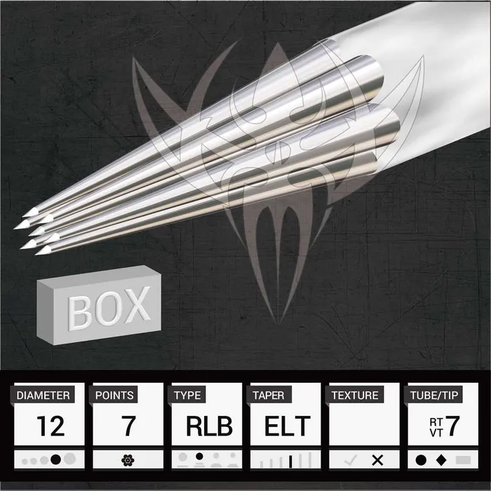 Precision Needles Female Sex Toys 12 Standard Round Liner Precision Needles Box of 50 Premade Sterilized Tattoo Needles
