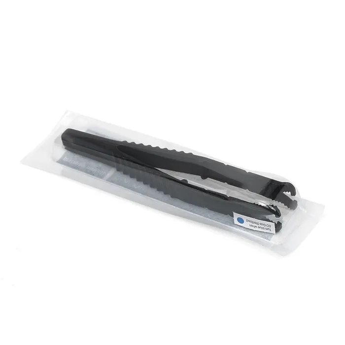 Saferly Medical Sterilized Triangle Tweezers Single or Case of 25 Saferly Anal