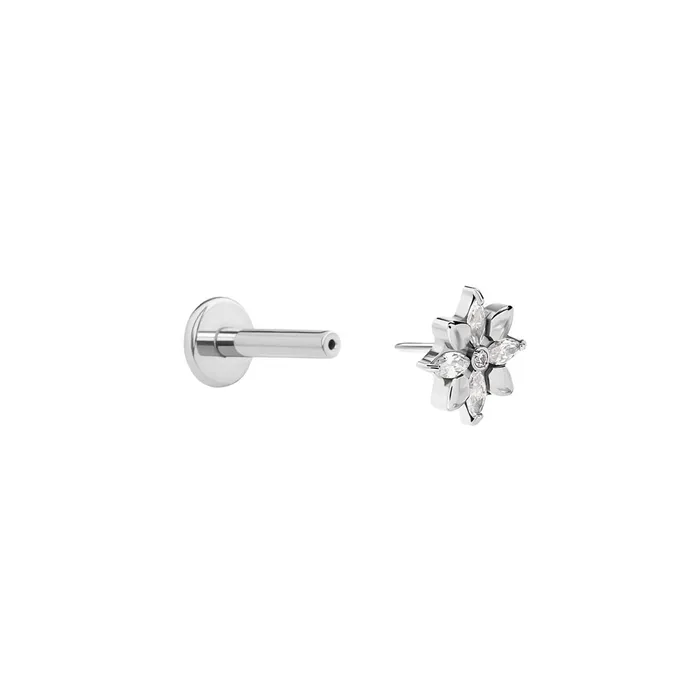 Vibrators Tilum Tilum 14g12g Threadless Amaryllis Titanium Top Price Per 1