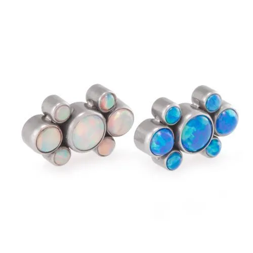 Vibrators Tilum Tilum 18g16g Internally Threaded Opal Galaxy Cluster Top Price Per 1