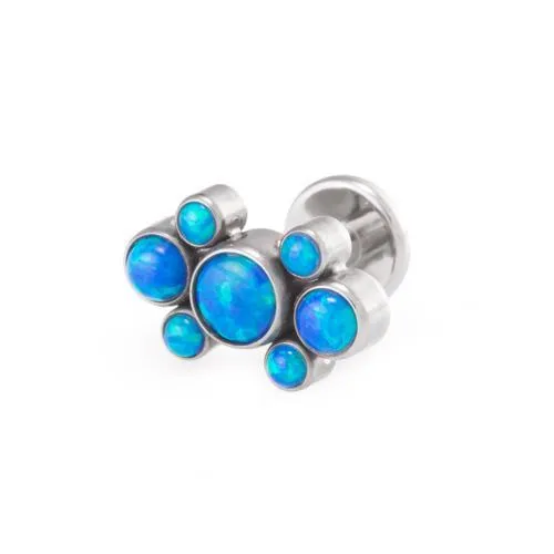 Vibrators Tilum Tilum 18g16g Internally Threaded Opal Galaxy Cluster Top Price Per 1