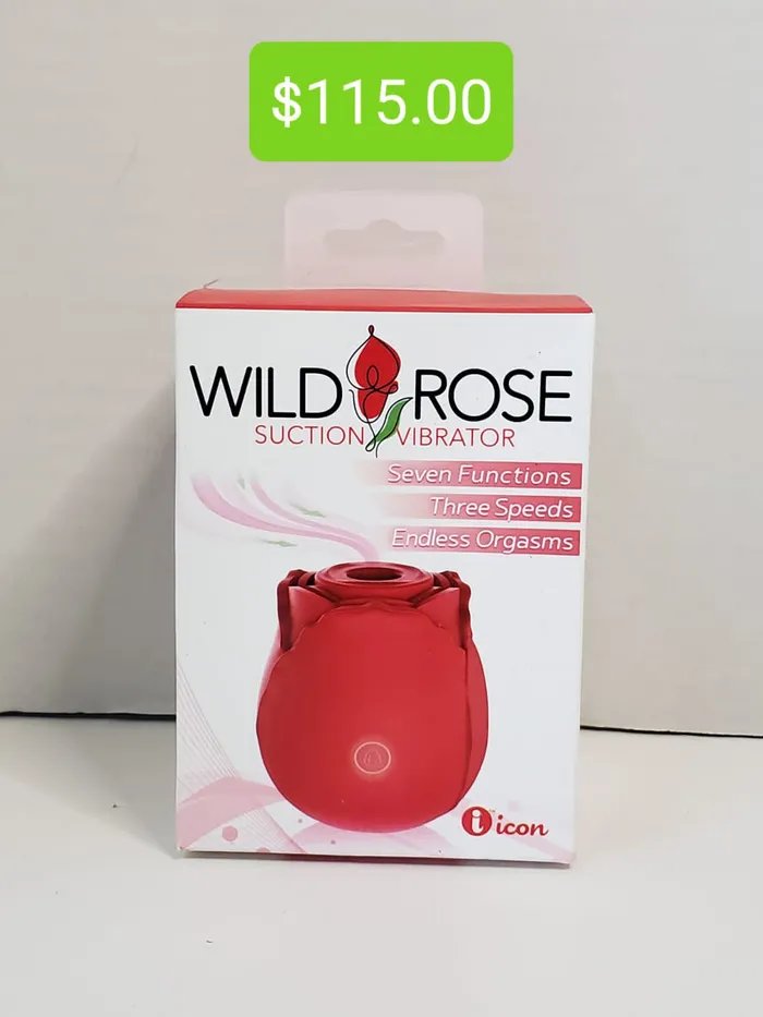 Wild Rose Pleasher Spot Vibrators