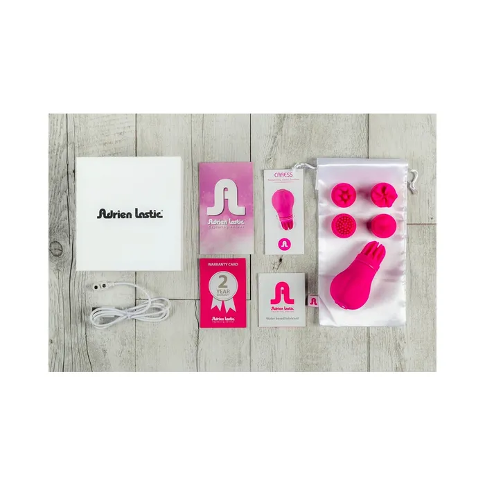 ADRIEN LASTIC CARESS PINK CLITORAL STIMULATOR Fairvillacom Vibrators