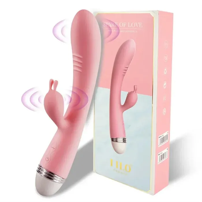 Amovibe Female Sex Toys Dual sensation vibrator unlocking hidden Gspot and clitoral ecstasy