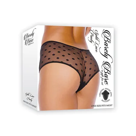 Anal Fairvillacom Barely B Split Lace Panty Os Black