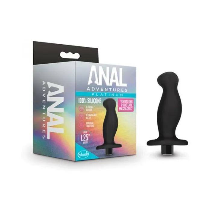 Anal Fairvillacom Blush Anal Adventures Platinum Silicone Vibrating Prostate Massager 02Black Anal Fairvillacom Blush Anal Adventures Platinum Silicone Vibrating Prostate Massager 02Black