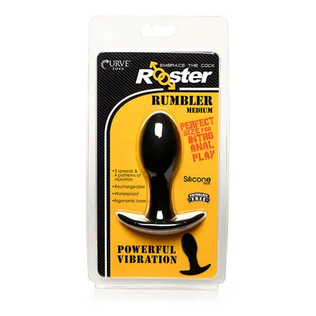 Anal Fairvillacom Curve Novelties Rooster Rumbler Vibrating Silicone Anal Plug Medium Black Anal Fairvillacom Curve Novelties Rooster Rumbler Vibrating Silicone Anal Plug Medium Black