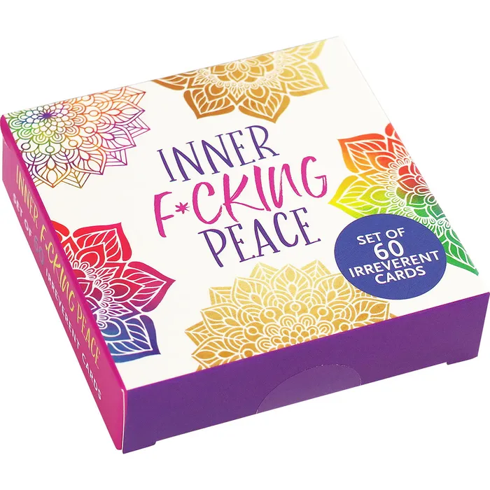 Anal Fairvillacom Inner Fcking Peace Cards Set of 60