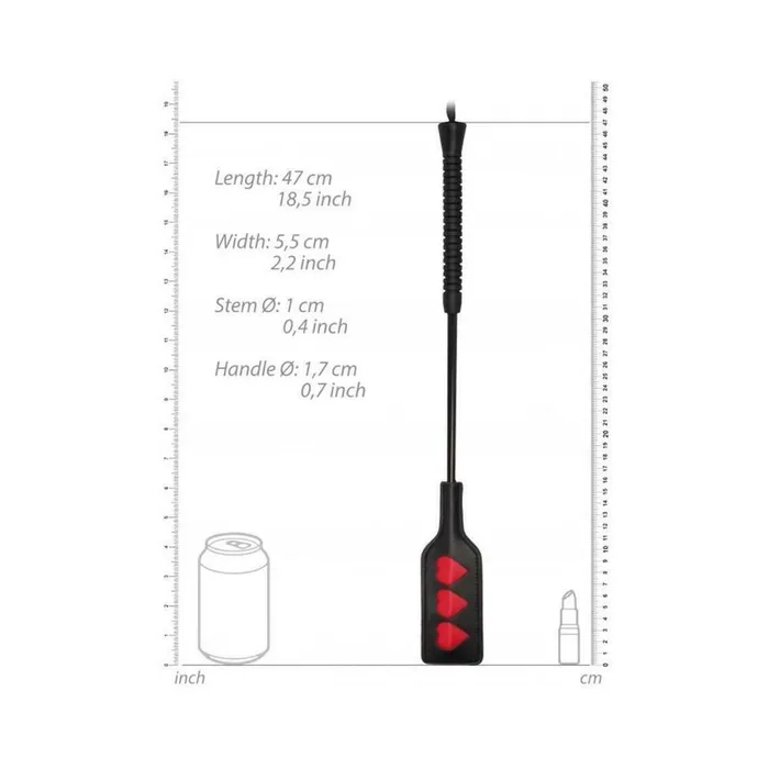 Anal Fairvillacom Ouch Crop Heart Large Black
