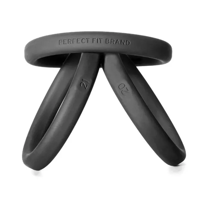 Anal Fairvillacom Perfect Fit Xactfit Silicone Rings Lxl 20 21 22 Black