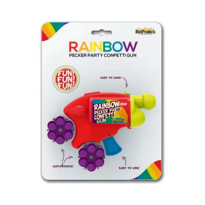 Anal Fairvillacom Rainbow Pecker Confetti Gun