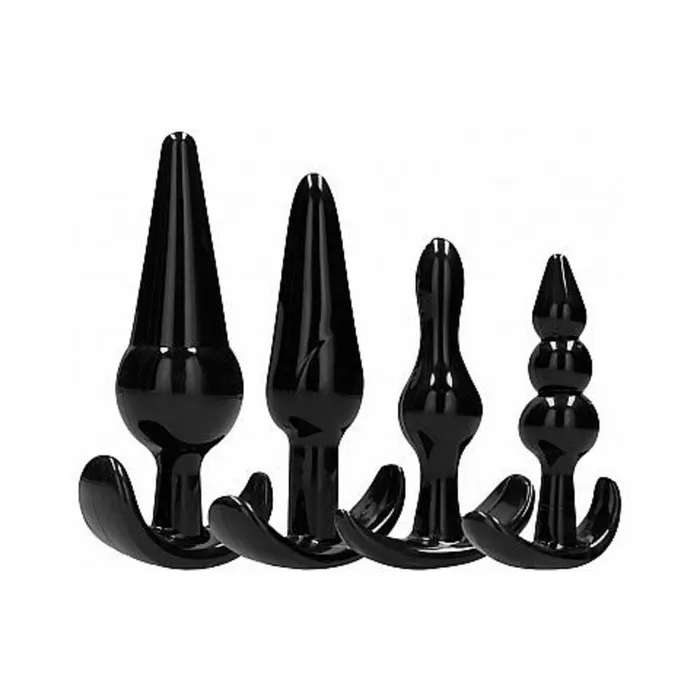 Anal Fairvillacom Shots Sono No 8 Butt Plug Black Set Of 4