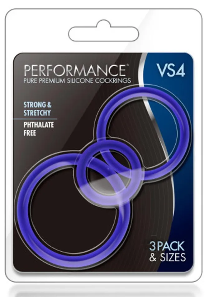 Anal Performance Vs4 Cockring Set Indigo Fairvillacom