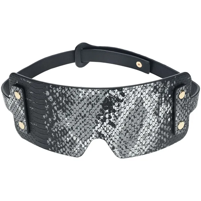 Anal ShhhWndsr OUCH Florence Collection Leather Blindfold Black