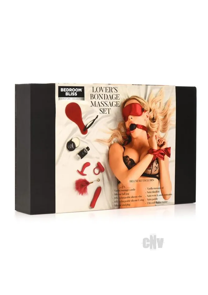 Bedroom Bliss Lovers Bondage Massage Set Fairvillacom Couples