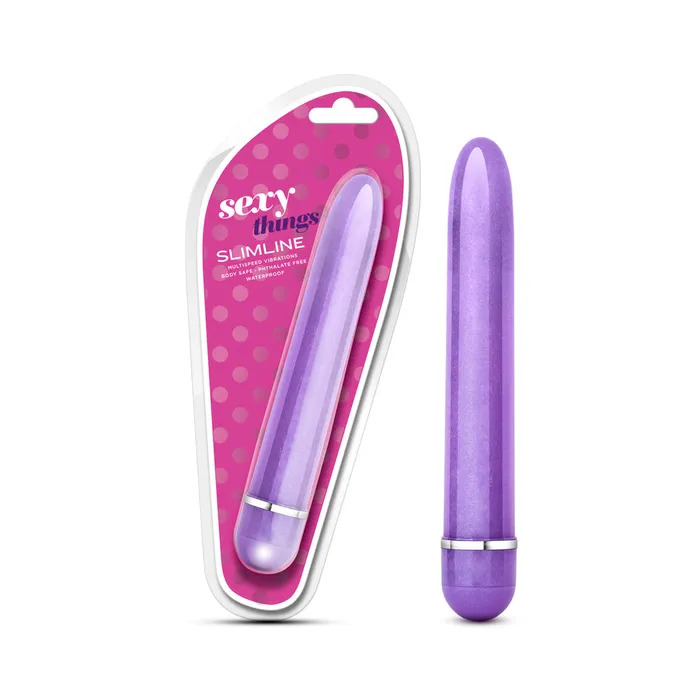 Blush Sexy Things Slim Line Vibe Pink Fairvillacom Vibrators
