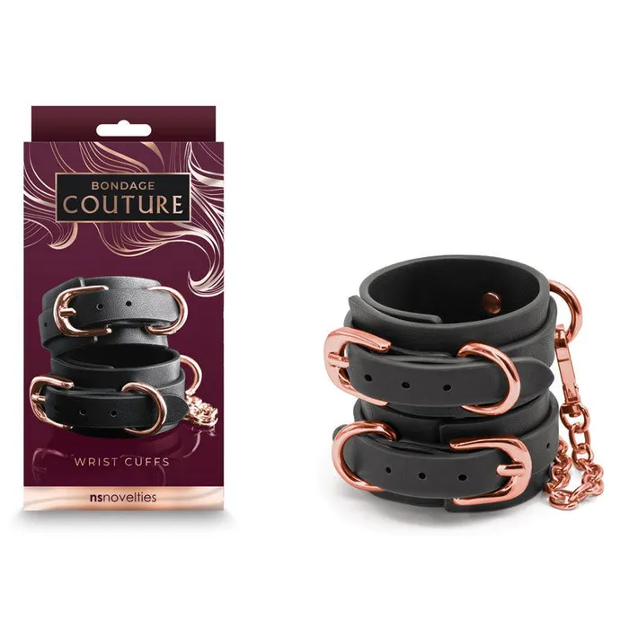 Bondage Couture Wrist Cuffs Restraints ShhhWndsr Restraints