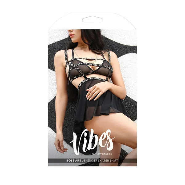 Boss AF Suspender Skater Skirt ML Boxed Fairvillacom Vibrators