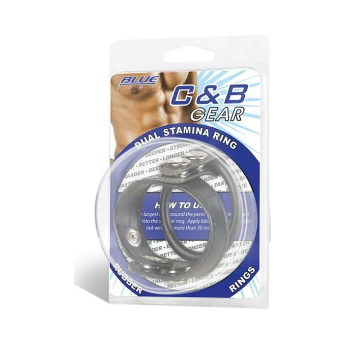 CB Gear Dual stamina ring Fairvillacom Male Sex Toys