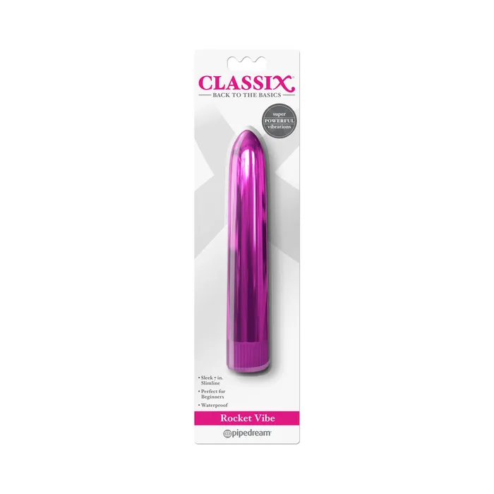 Classix Rocket Vibe 7 Inch Metallic Vibe Fairvillacom Vibrators