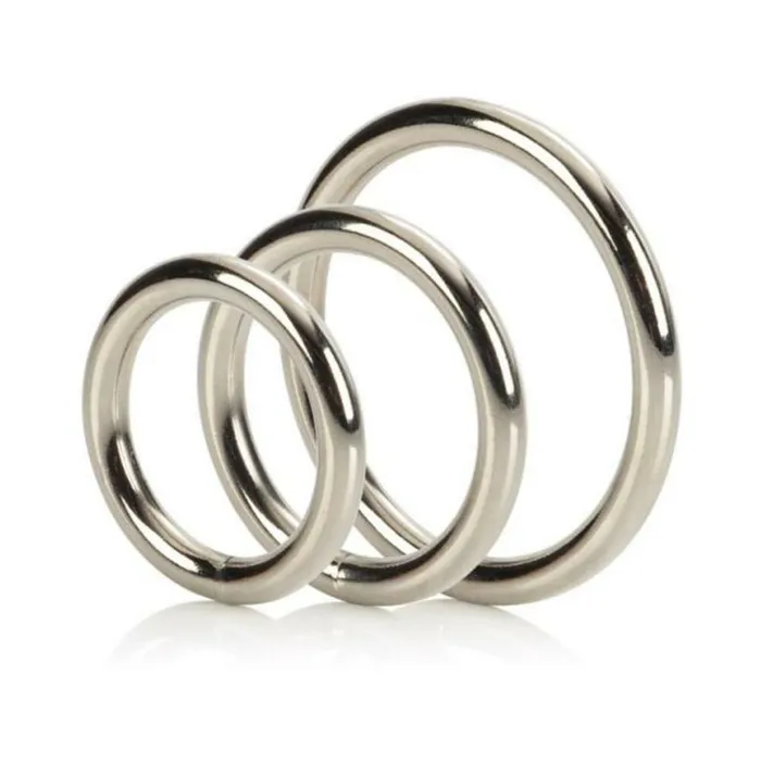 Couples Fairvillacom Silver O Ring 3 Piece Set