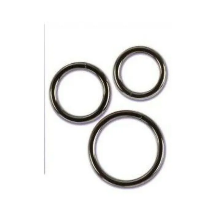 Couples Fairvillacom Silver O Ring 3 Piece Set
