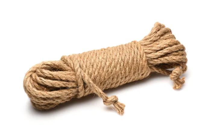 Couples Ms Tied Up Jute Bondage Rope 25 Tan Fairvillacom