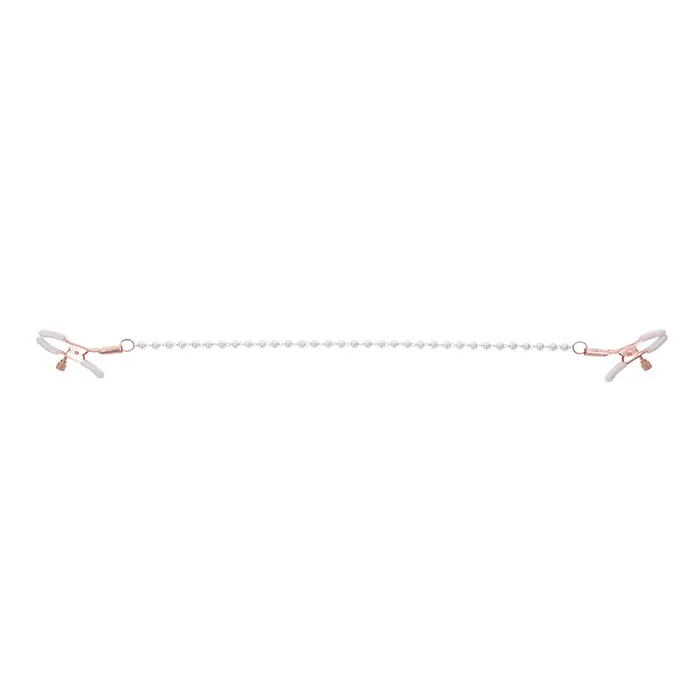 Couples ShhhWndsr Sex Mischief Peaches n Creame Pearl Nipple Clamps Couples ShhhWndsr Sex Mischief Peaches n Creame Pearl Nipple Clamps