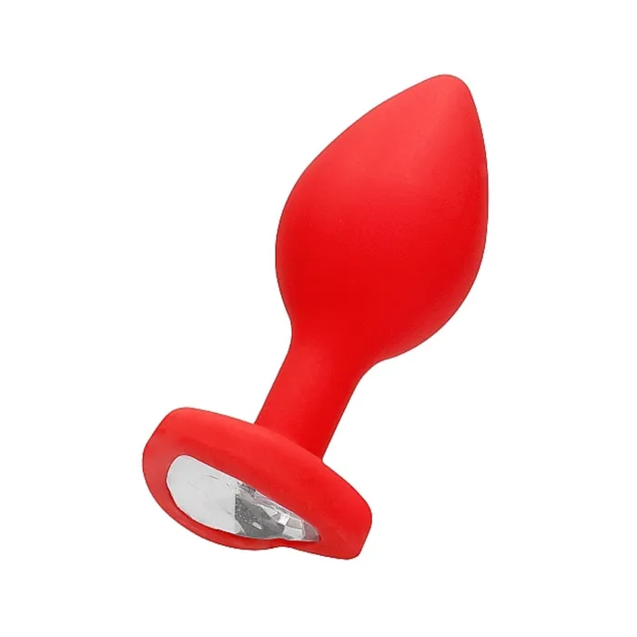 Diamond Heart Butt Plug Large Red Fairvillacom Anal